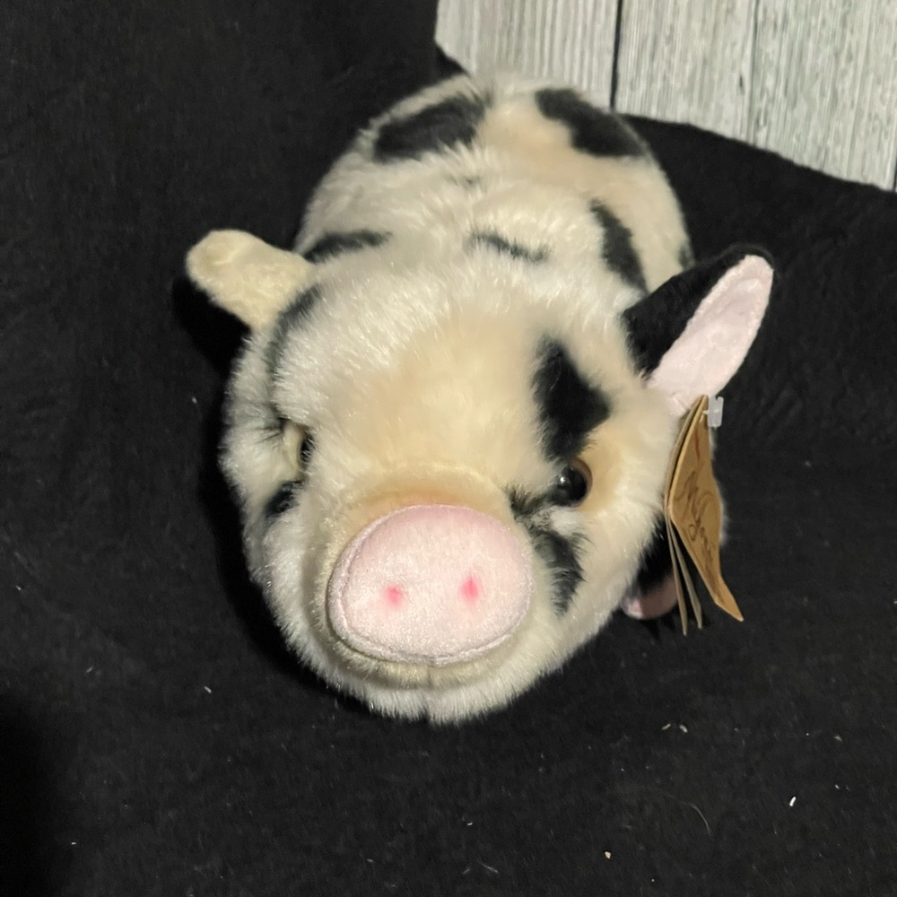 Spotted pot belly Plush Pig Toy
